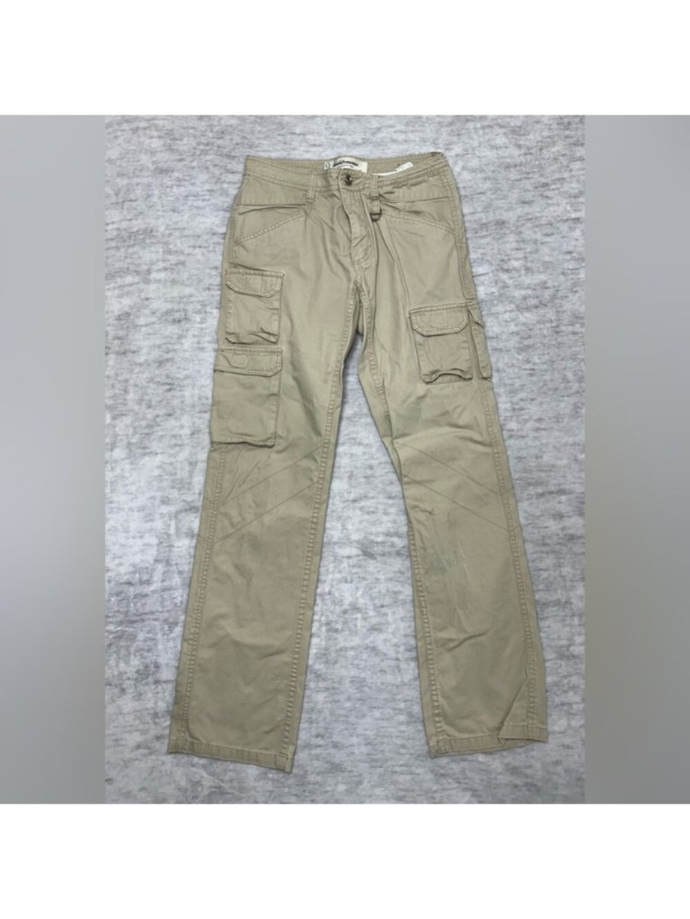 EMINU FASHION Y2K Beige Cargo Pants